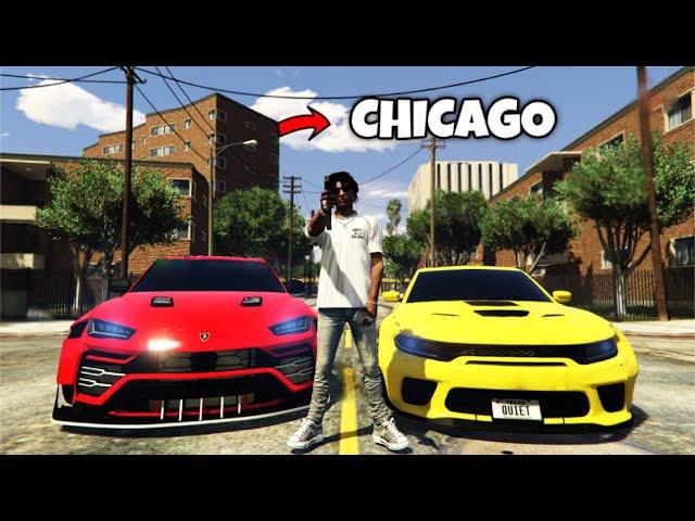 Robbing THUGS in Chicago in GTA 5 RP