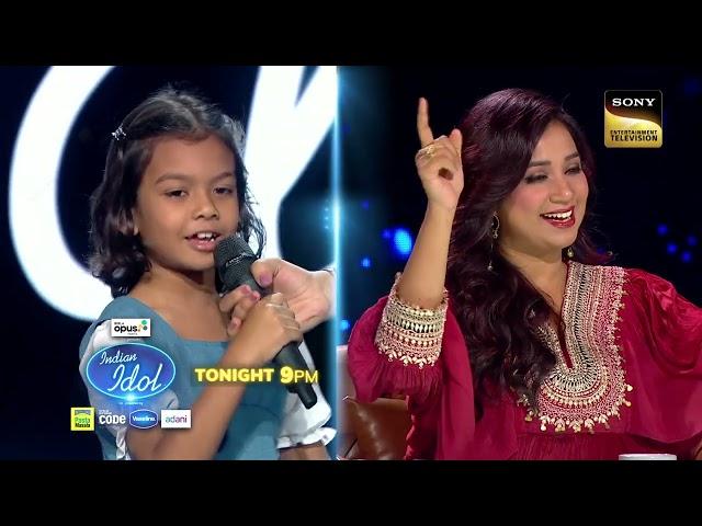 This Little Singer Showcases Her Beautiful Voice | Indian Idol Season 15 | Tonight At 9 PM