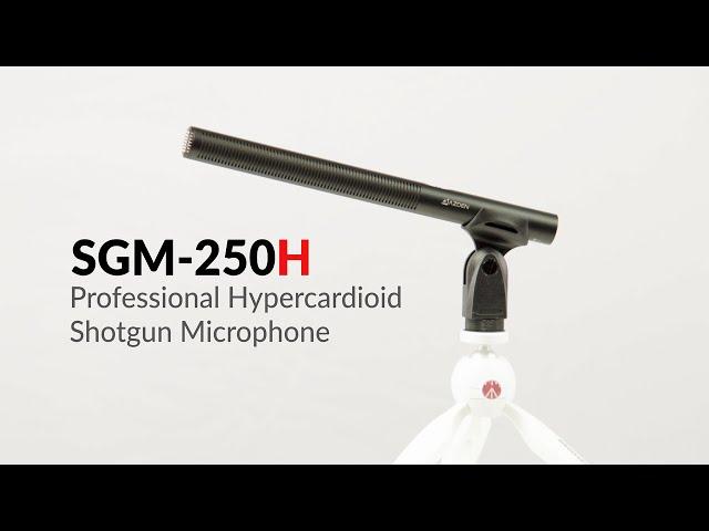 SGM-250H Professional Hypercardioid Shotgun Microphone Overview