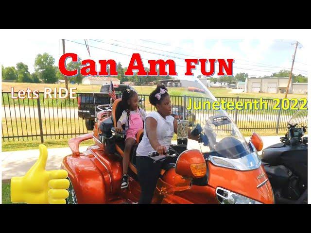 Can Am Ryker fun | Juneteenth Fun **Vlog