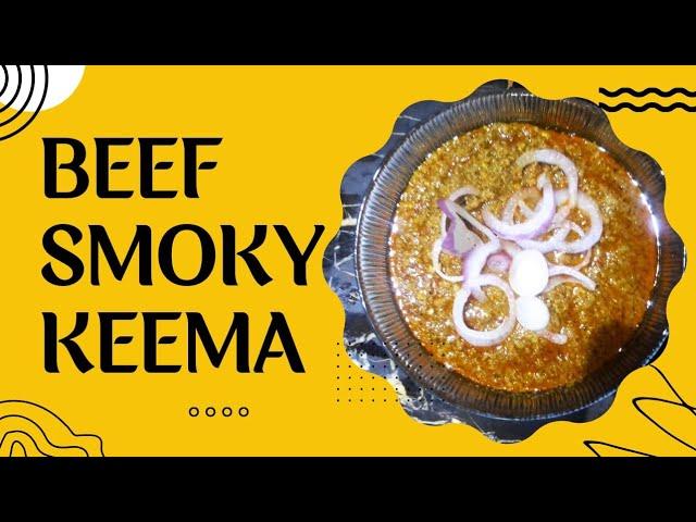 How  to make beef fry Keema