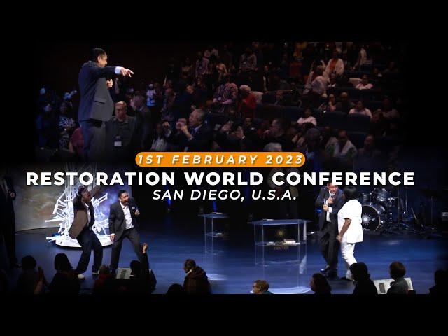 Restoration World Conference, San Diego, U.S.A | Healing Testimonies