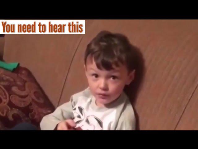 Wise Kid Gives Life Lessons It’s Up To You