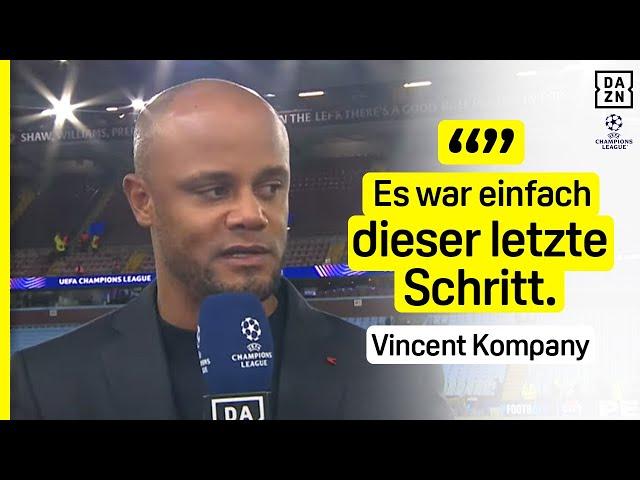 Kompany, Kimmich, Neuer, Emery | Aston Villa - FC Bayern | Interviews | UEFA Champions League | DAZN