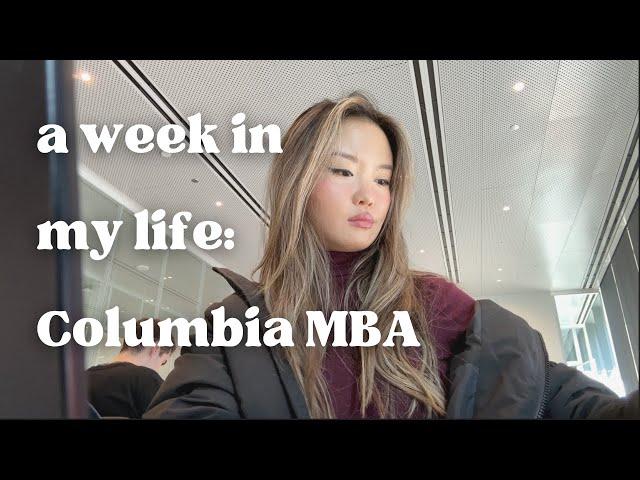 Week in the life: Columbia MBA | business school grad student, living alone in NYC vlog & diaries