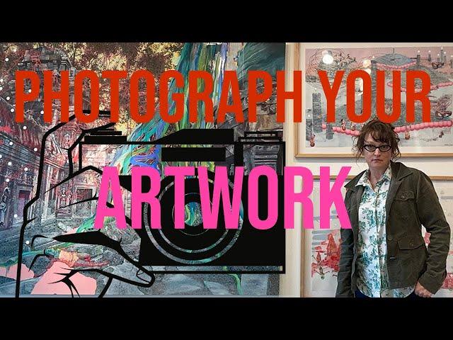 How to Photograph Your Art! (particularly drawings)