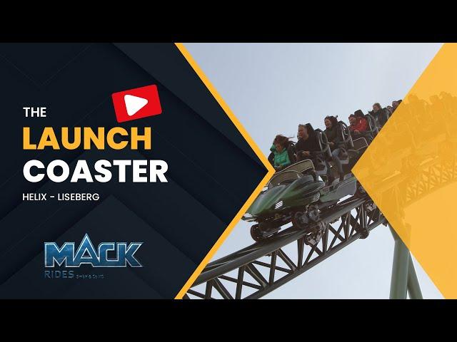 Mack Rides Launch Coaster Helix at Liseberg