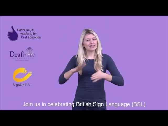 How to sign "My name is... What's your name?" in British Sign Language