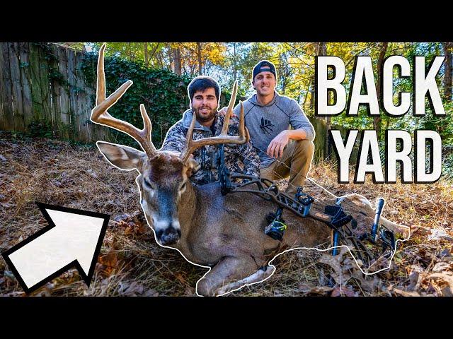 MY FIRST BOW BUCK | SUBURBAN DEER HUNTING!