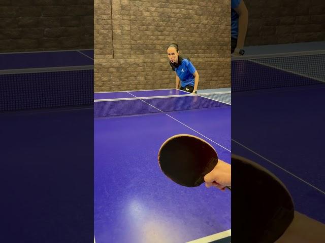 SERVE CAT'S PAW #tabletennis #pingpong #girl