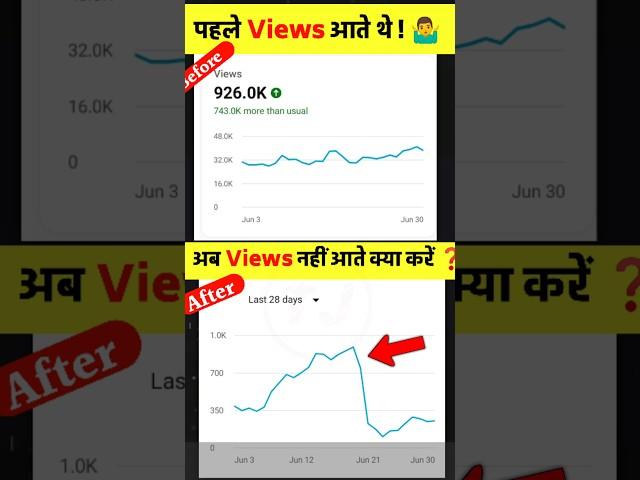 Youtube Shorts par views nhi aa rha hai | youtube par views kaise badhaye  | #shorts #viral