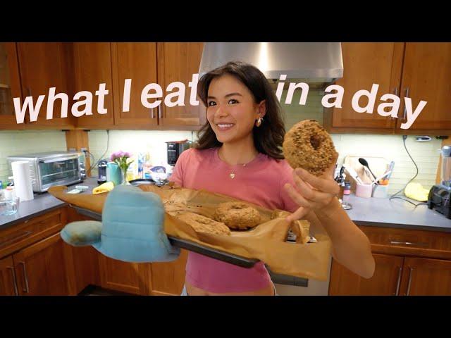 WHAT I EAT IN A DAY cooking at home!  (simple & easy recipes)