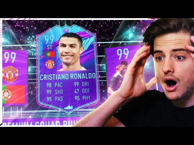 Mijn ZIEL VERKOPEN voor 99 SBC RONALDO op de RTG!! (FIFA 21)