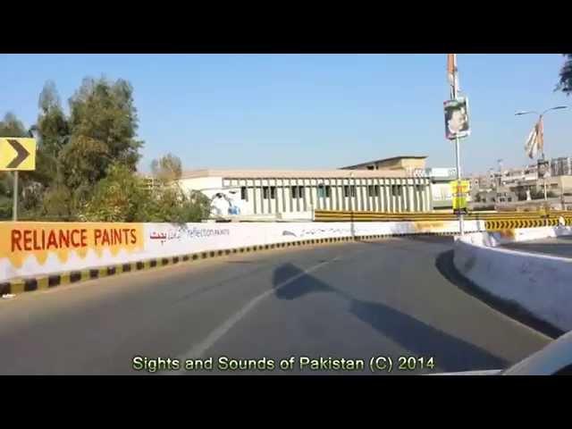 Shahrah-e-Faisal Flyover Karachi