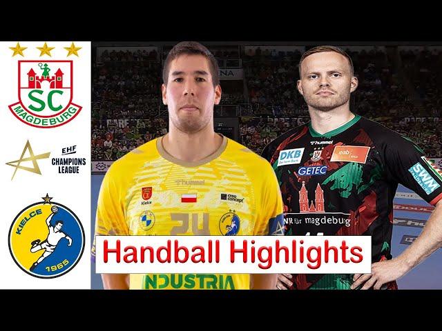 Sc Magdeburg handball  Industria Kielce Handball Highlights EHF Champions League 2024