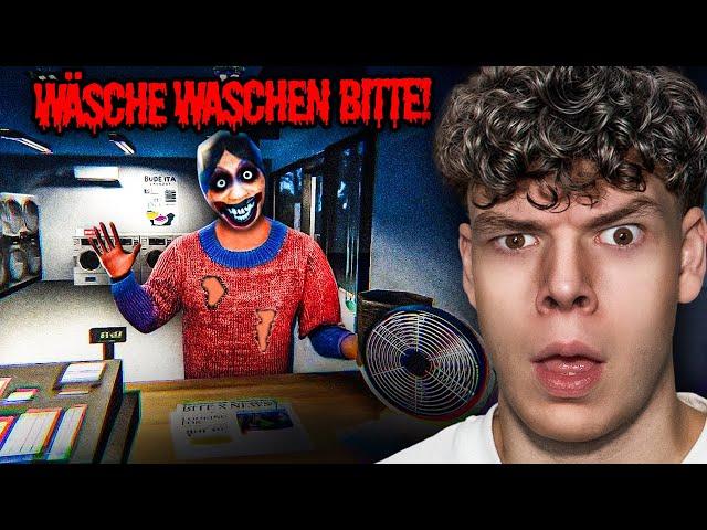 Ich Arbeite Nachtschicht im Horror-Waschsalon... [Creepy Shift: Laundry | Horror Game]