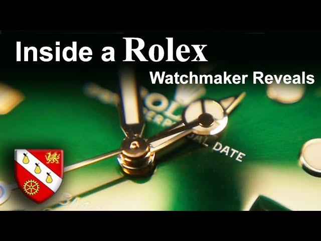 Inside A Rolex Watch - Watchmaker Reveals the Beauty!