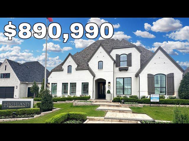 New Construction Homes in Dallas - Highland Homes in Mustang Lakes Celina, TX