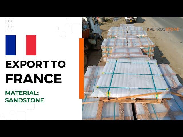 Sandstone Export to France | Sandstone, Natural Stone Manufacturer & Exporter in India