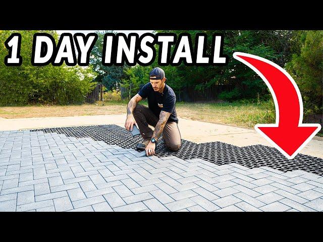 Easiest Patio Pavers You'll Ever Install!