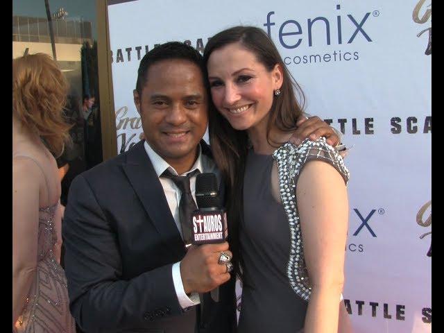 HEATHER McCOMB w/ TYRONE TANN - BATTLE SCARS World Premiere