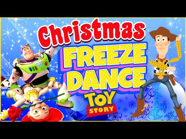  Andy's Coming Freeze Dance  Christmas Toy Story Brain Break  Just Dance  GoNoodle