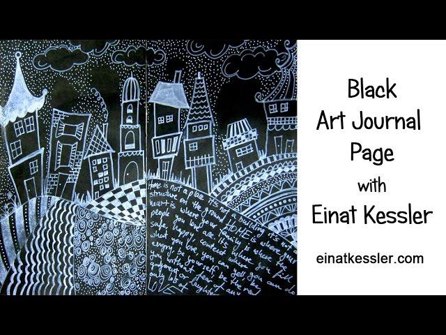 Black Art Journal Page