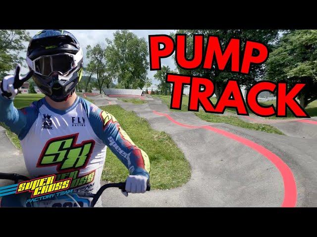 Taking the Vision F1 to the pump track with Spencer Cole | Pro BMX Racing