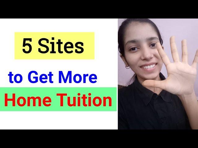 5 Best Sites to Get More Home Tuition