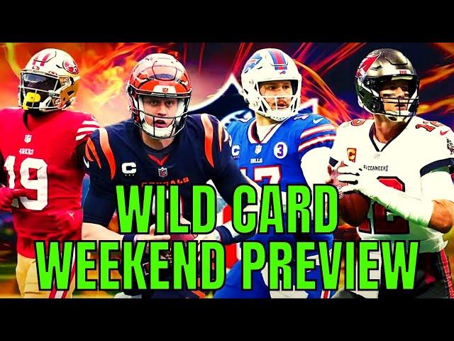 NFL Playoff Wildcard Week End Preview | Full Betting Breakdown For Wild Card Weekend