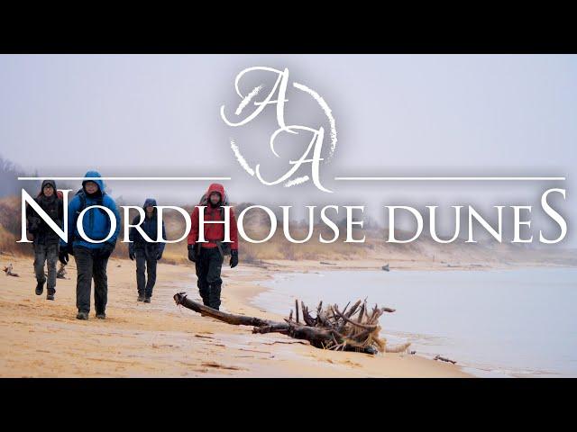 Lake Michigan's Nordhouse Dunes | Celebrating New Years on Frozen Sand Dunes 4K