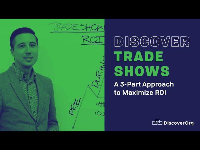 A Three-Part Approach to Maximize your ROI at Trade Shows & Events for B2B Sales and Marketing Teams