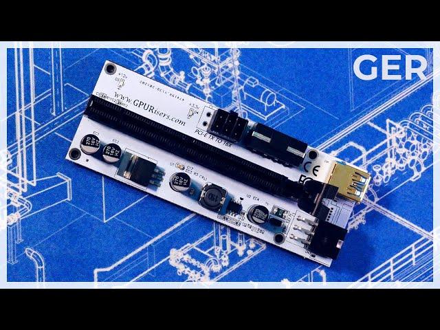 GPU Riser sicher betreiben: Sata vs. Molex vs. 6pin PCIE | Krypto Mining auf Deutsch