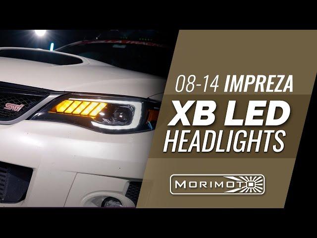 2008 - 2014 Subaru WRX/STI XB LED Headlights by Morimoto