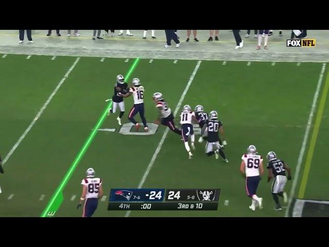 Patriots-Raiders INSANE Lateral Pick Six