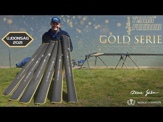 Introducing the TEAM FEEDER Gold Serie feeder rods