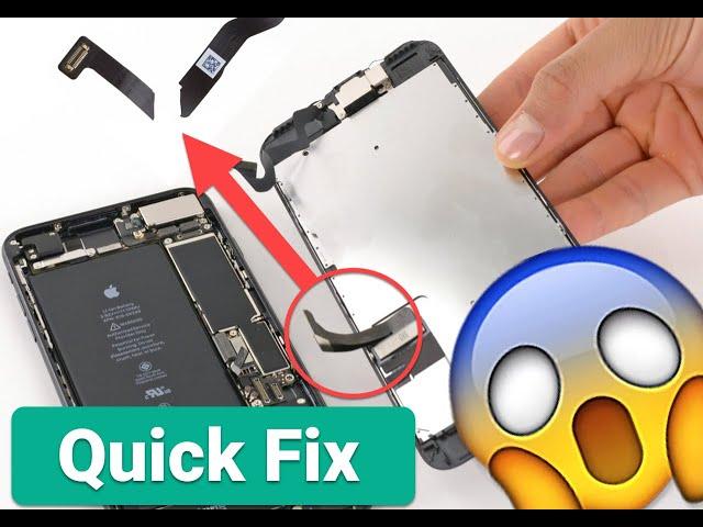 iPhone LCD Home Flex Quick Fix 【Tutorial】