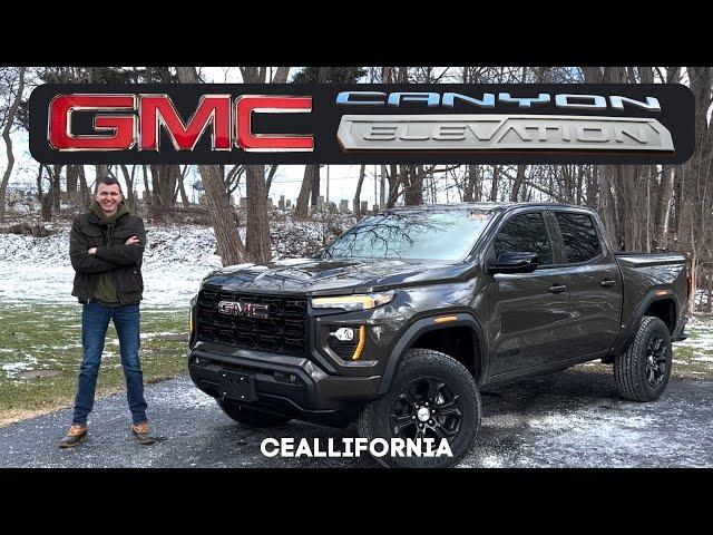 2024 GMC Canyon Elevation | Don't Buy The Tacoma Yet! | Walkaround Review and Test Drive