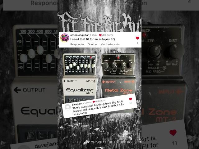 Deathcore tones w Metal Zone & Boss Ge7 - TAIM, BMTH, SS, Chelsea Grin, FFAA, Despised Icon, Tallah