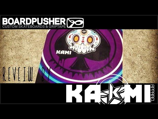 BoardPusher custom skate board review by KamiApparel