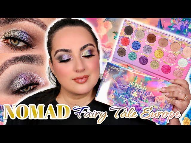 The MOST Enchanting Palette! ‍️ | Nomad Cosmetics Fairy Tale Europe Palette!