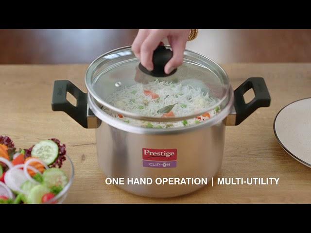 Multi-Utility Pressure Cooker | Prestige Clip On Pressure Cooker | Pressure Cooker | Prestige