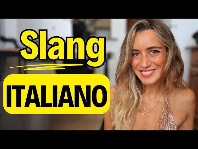 LO SLANG ITALIANO - il gergo Italiano