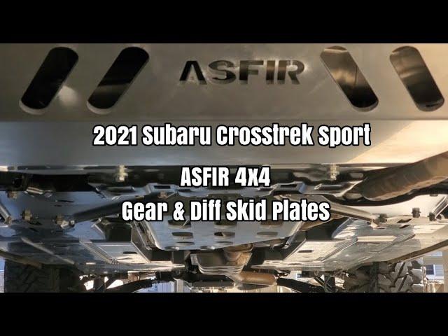 ASFIR 4x4 Skid Plates Install - 2021 Subaru Crosstrek Sport - OCTurboJoe