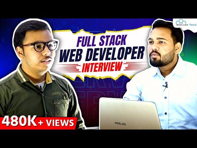 Full Stack Web Developer Mock Interview: A Technical Round with Q&A  