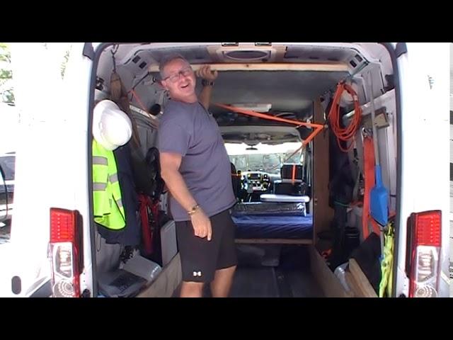 Expediter interview and van walk through. Expediter Sleeper