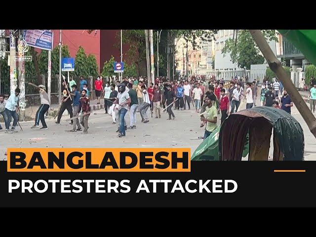 Dozens wounded as Bangladesh students protest government job quotas | Al Jazeera Newsfeed