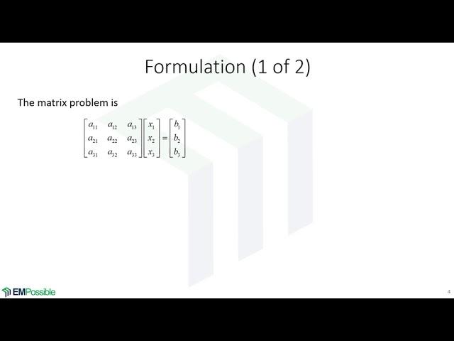 Lecture -- Jacobi Iteration Method