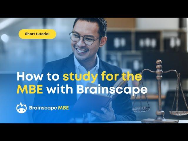 How to Start Studying for the MBE with Brainscape