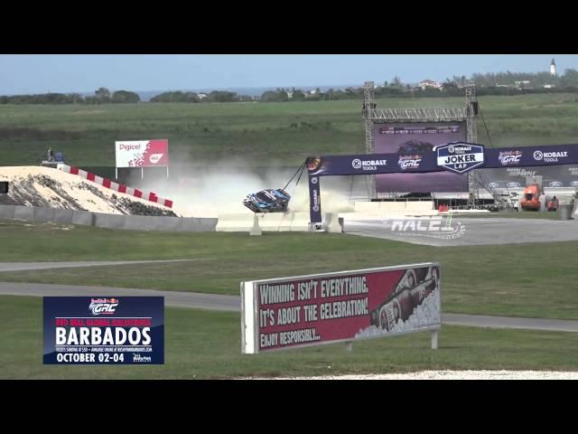 Ken Block Crash Barbados GRC 2015